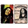 2PCS Bob Marley - Vintage Metal Signs Set - 20*30cm/30*40cm - Music