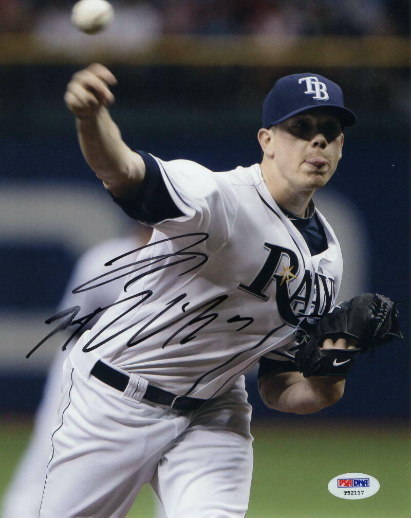 JEREMY HELLICKSON SIGNED AUTOGRAPH 8x10 Photo Poster painting - TAMPA BAY RAYS 2011 ROY W/ PSA