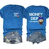 Money Debt Los Angeles Dodgers Tee