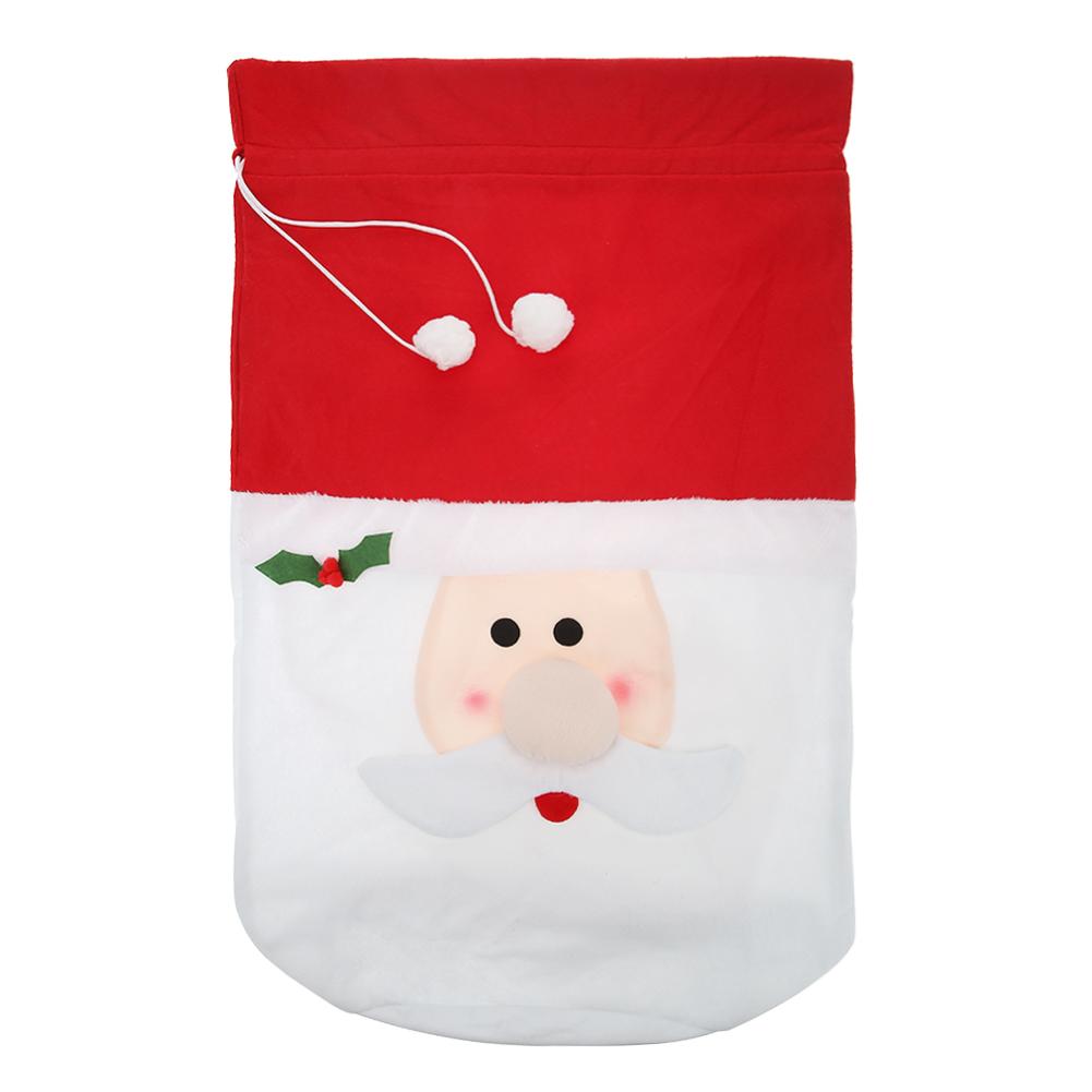

Cute Santa Claus Large Big Gift Bags Christmas New Year Xmas Party Decor, 501 Original