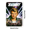 Johnny Hallyday - Metal Tin Signs(8*12Inch/12*16Inch)