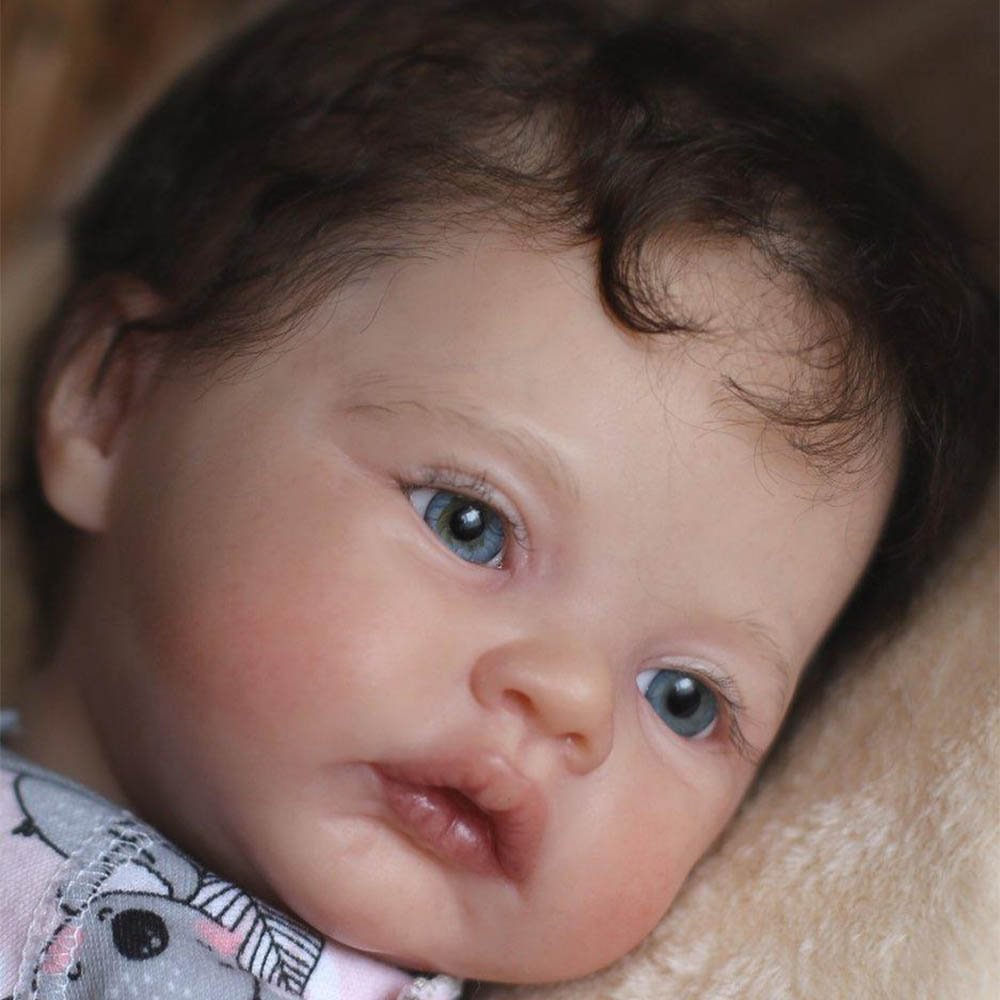 17" Best Doll For Realism Cute Eyes Opened Reborn Doll Newborn Girl Named Daisy