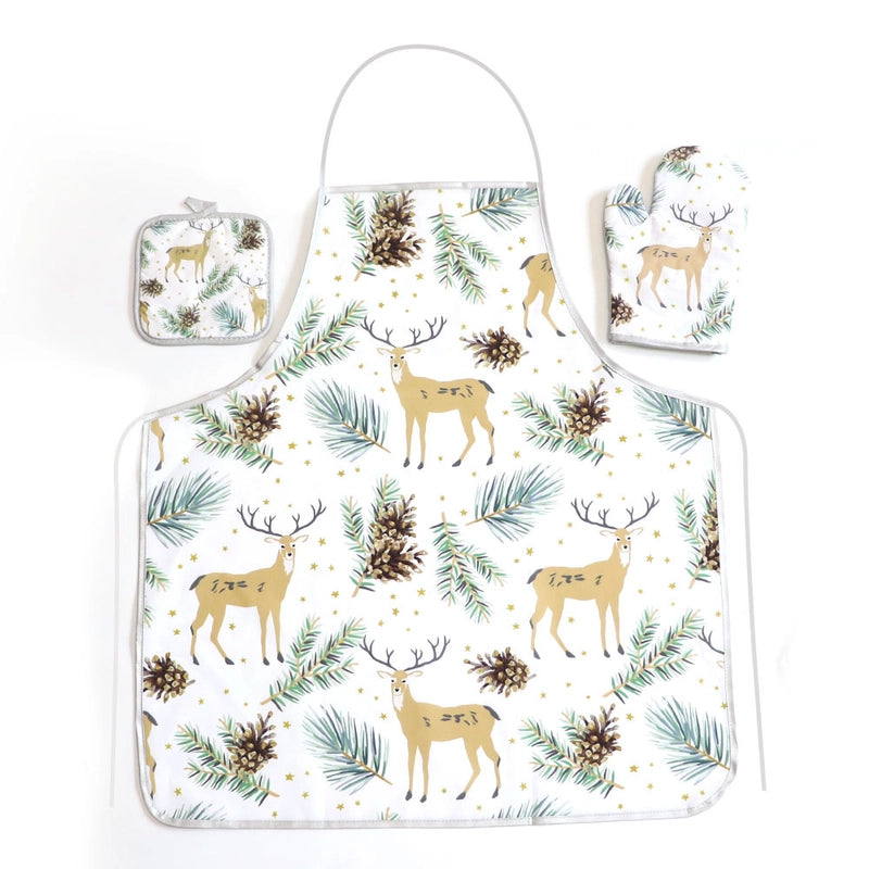 Christmas Vacation Tie Dye Polyester Apron 1 Set