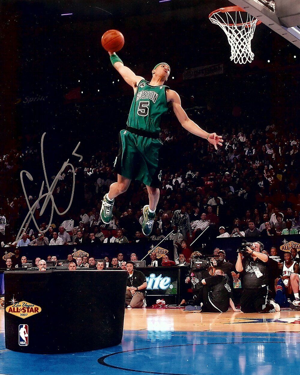 Gerald Green Signed Autographed 8X10 Photo Poster painting 2007 Slam Dunk Winner Celtics w/COA