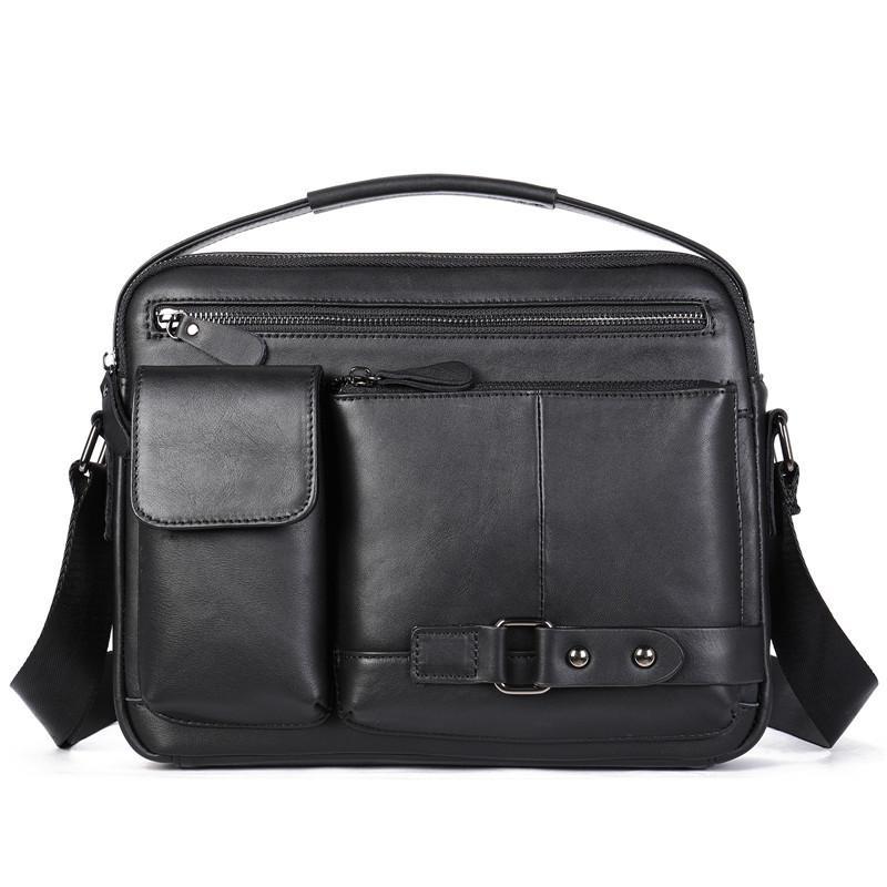 Mens Durable Business Casual Travel Messengers Bags Vintage Case