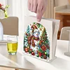 Diamond Painting Christmas Atmosphere Snowman Paper Towel Napkin Holder