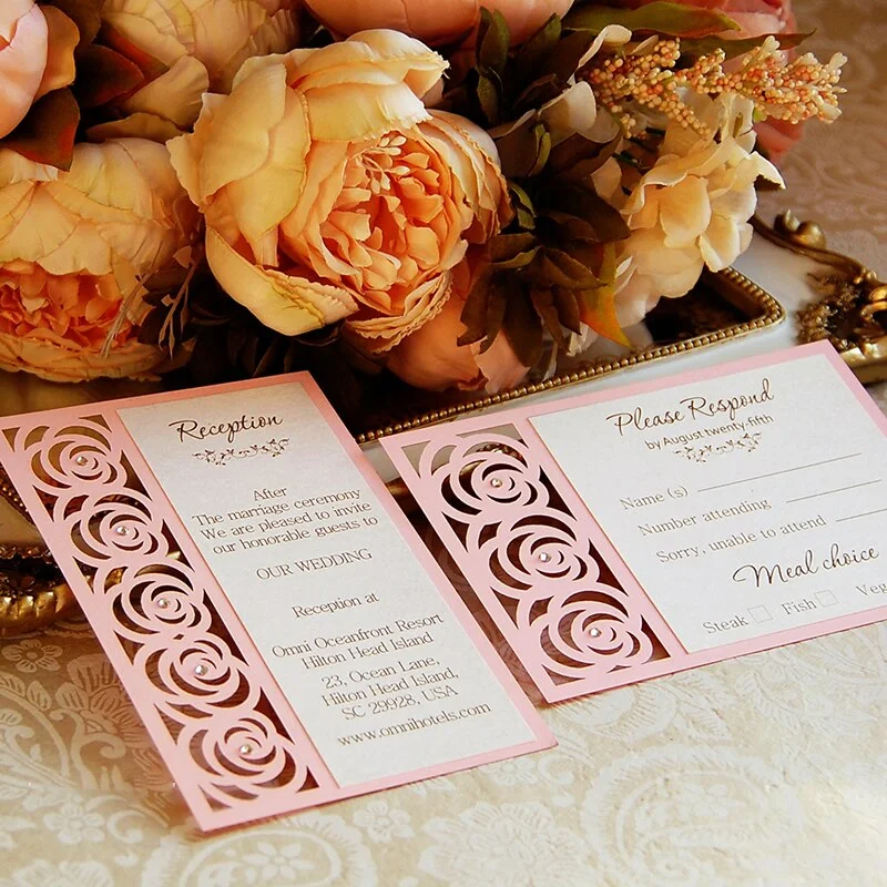 Wedding Invitation Dies Scrapbooking Metal Cutting Dies New 2019 Valentine's Day Decoration Craft Dies Cut for Card Making