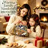 Christmas DIY Acrylic Diamond Painting Pendant Double Sided Paint Suncatcher Hanging Ornament Home Decor Kit 