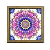 Diamond Painting Special Shaped Drill Mandala With Frame(8.46x8.46inch)