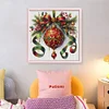 Christmas Decorations-11CT Stamped Cross Stitch 40*40cm