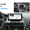 Ugode AUDI A6 2005-2011 year Apple CarPlay Android Auto Display Monitor Upgrade Autoradio Stereo 