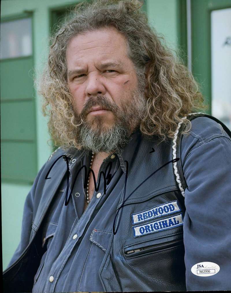 Mark Boone Junior Sons Of Anarchy Signed Jsa Certified 8x10 Photo Poster painting Autograph