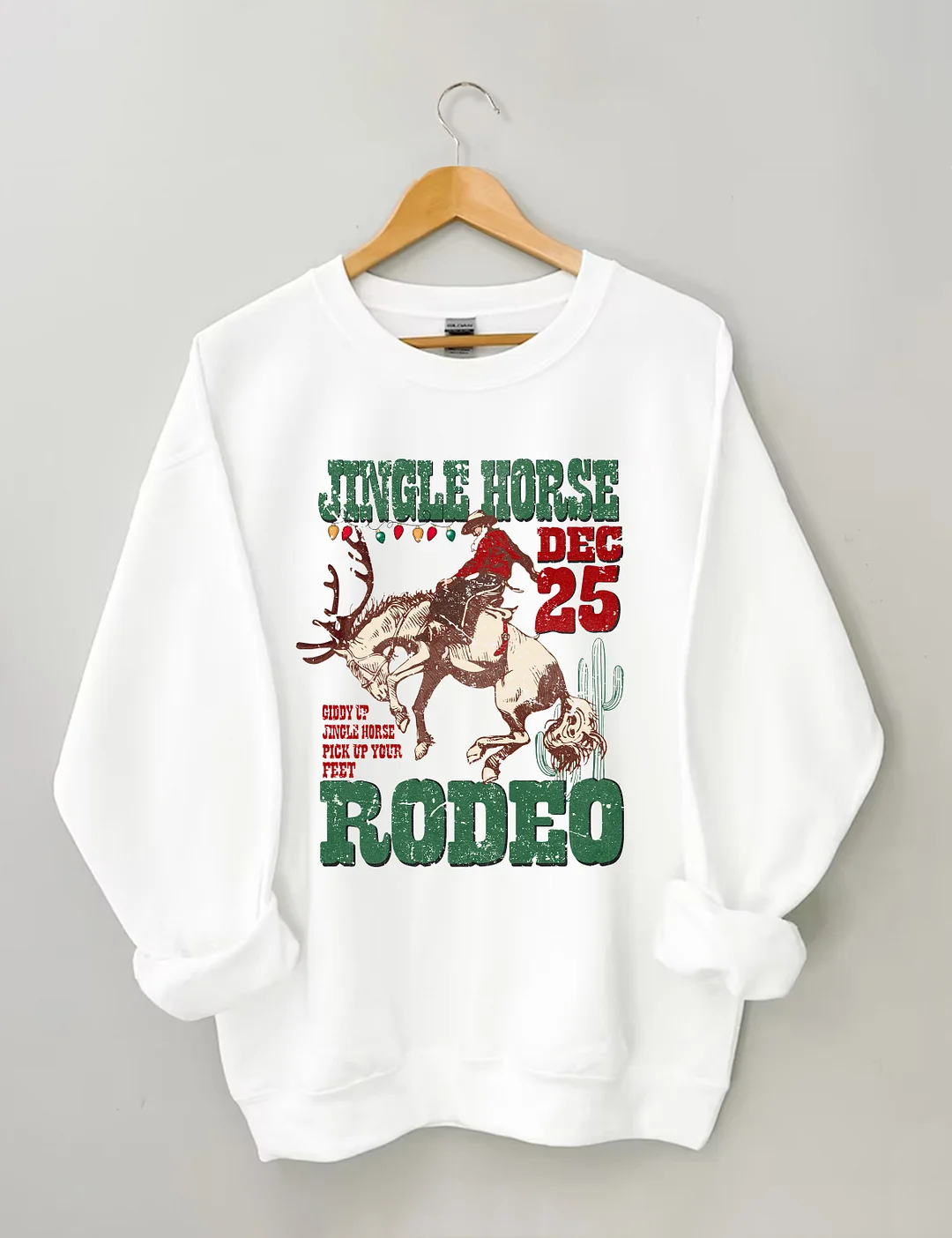 Jingle Horse Rodeo Sweatshirt