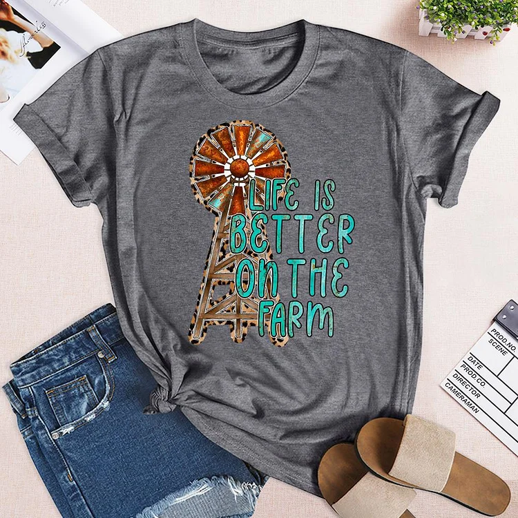 ANB - Life is Better on The Farm Retro Tee-05665