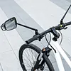 for 15-22mm Handlebars ABS Rearview Mirror EBike & Commuter for Road Safety