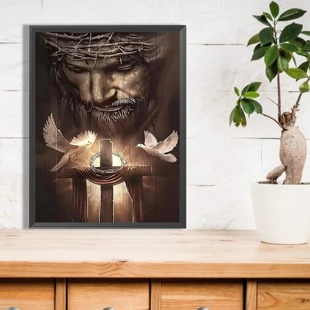Diamond Painting - Full Square Drill - Jesus(Canvas|30*40cm)