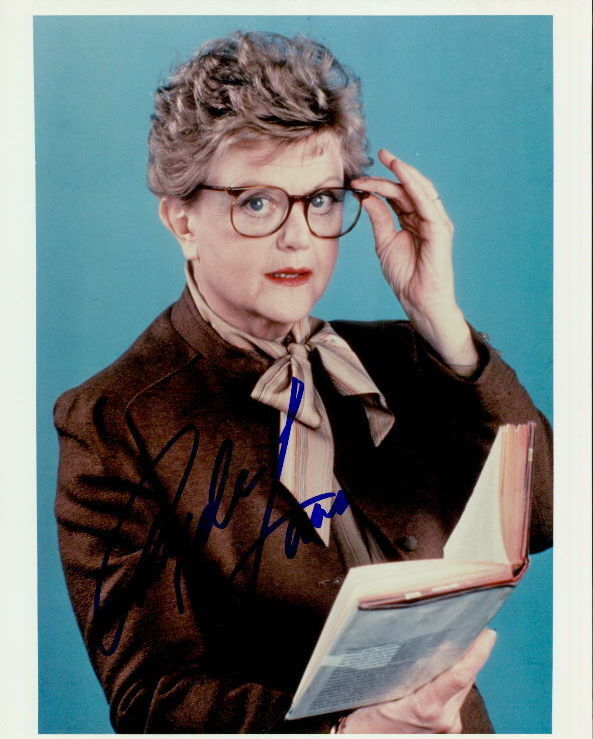 Angela Lansbury (Murder She Wrote) signed 8x10 Photo Poster painting In-person