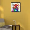 >SALE<5D DIY Full Round Drill Diamond Painting Colourful Bucket Calf Kit Decor 40x40cm