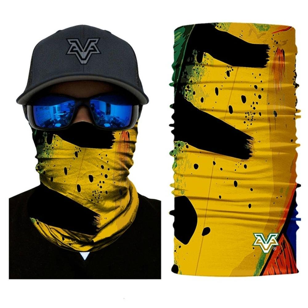 Seamless and Stretchable Face Mask Neck Gaiter For Fishing