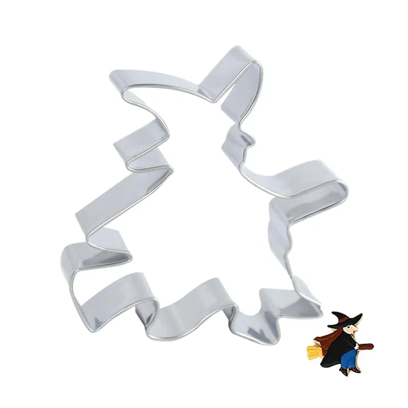 Halloween Bat Ghost Cookie Cutter Cake Decorating Fondant Cutters Tool Cookies Biscoito Mold Baking Tool