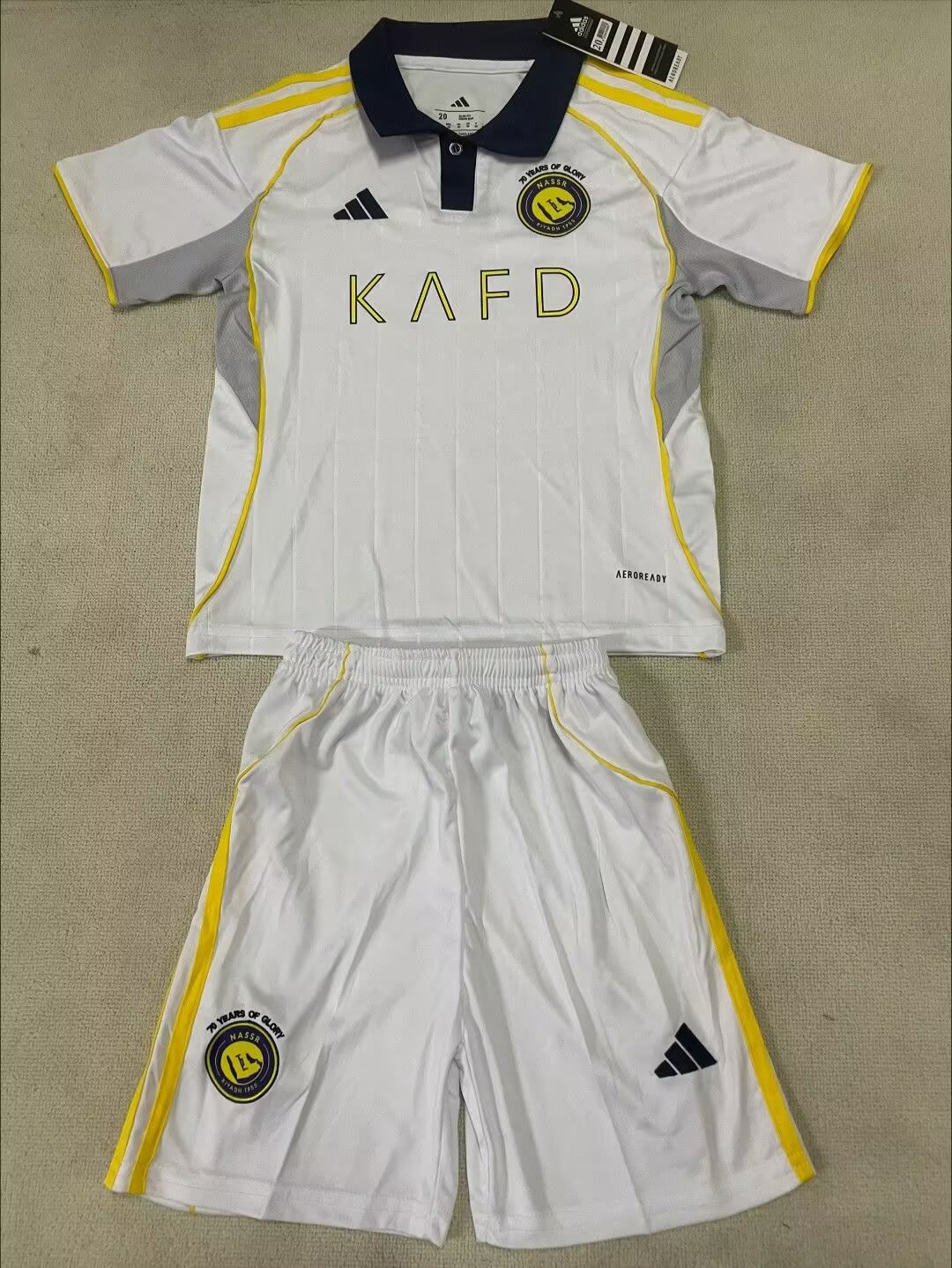 2025/2026 Kids Al-Nassr Third Away Football Shirt