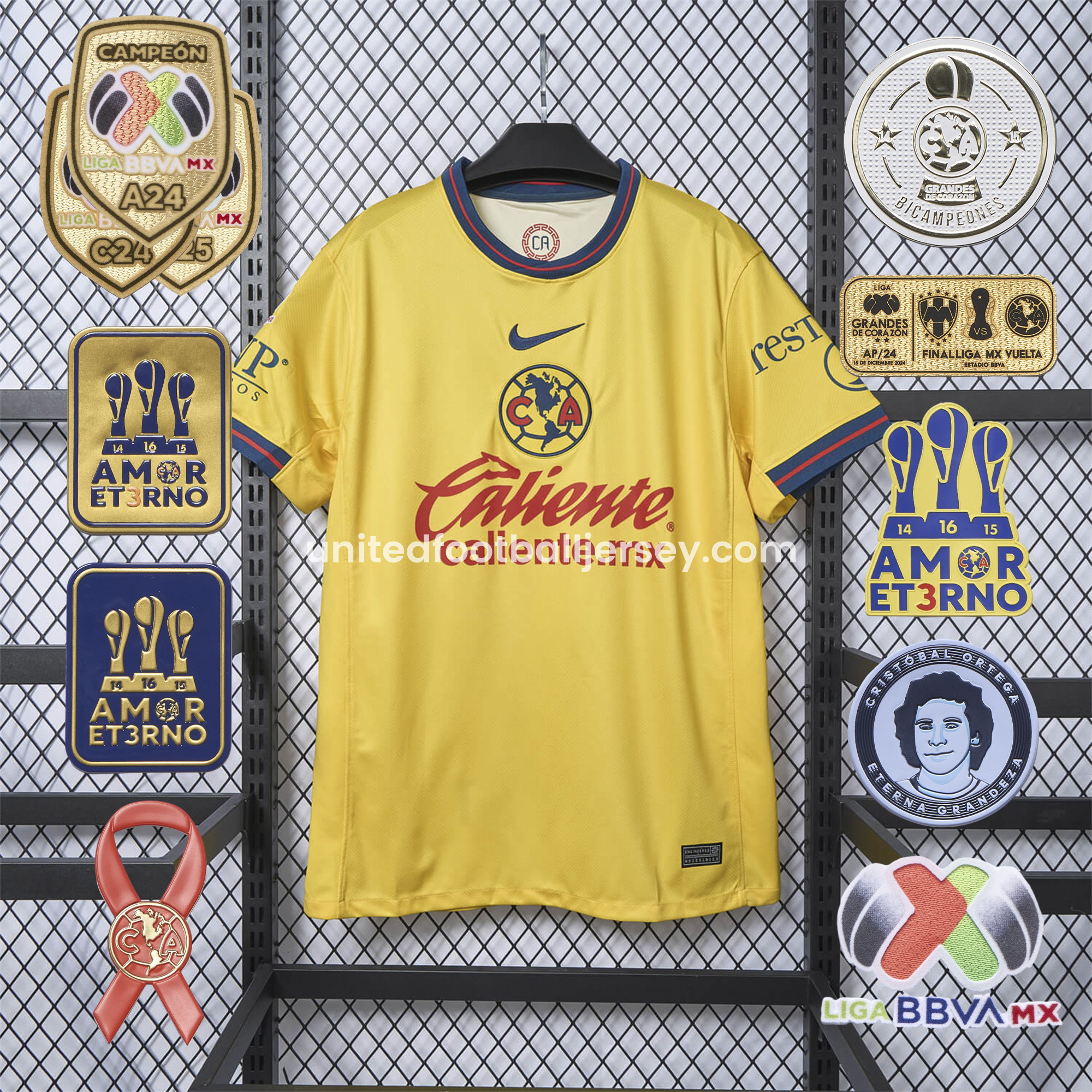 Club América 24-25 Home Jersey - Fans Version