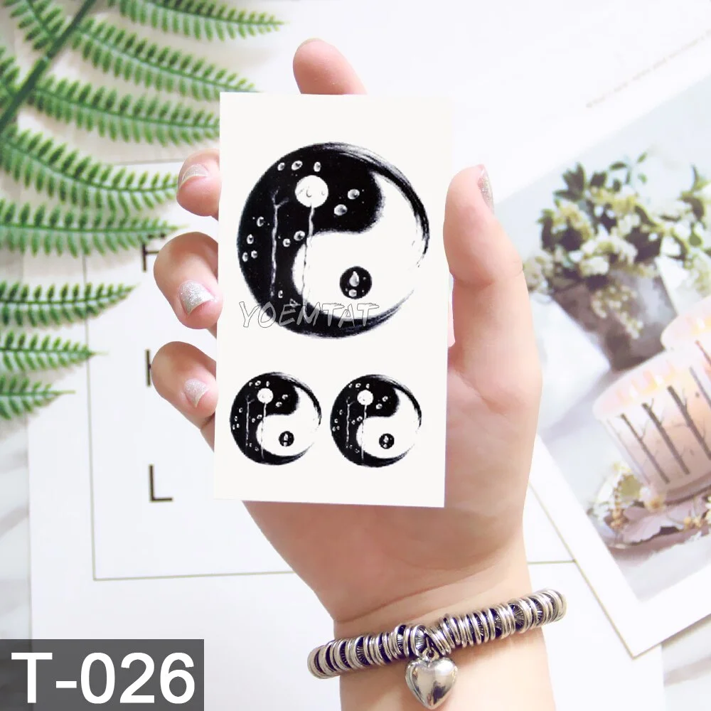 Cute Watercolor Cartoon Design Temporary Tattoo For Kids Children Lamp Water Trasnfer Tattoo Stickers Ocean Women Girl Tatoos