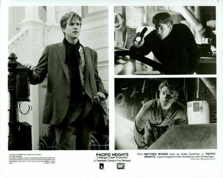 Matthew Modine Pacific Heights Original Press 8X10 Photo Poster painting