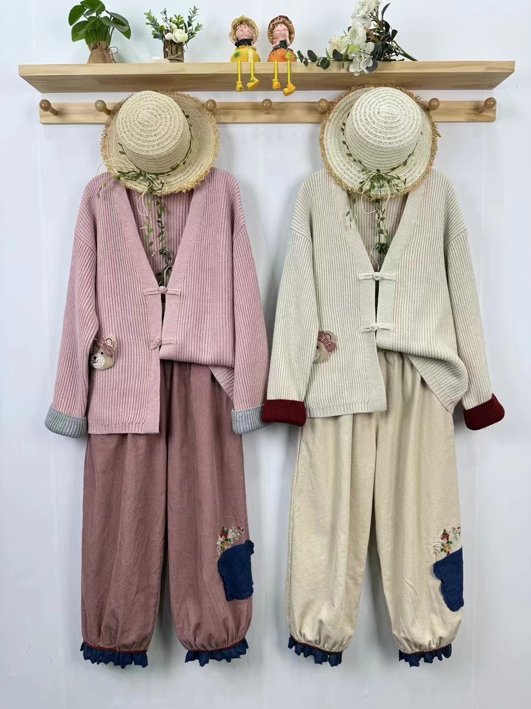 Chicfifth Sweater Women Winter Long Sleeve High Quality Autumn Vintage Top Knitted Cardigan