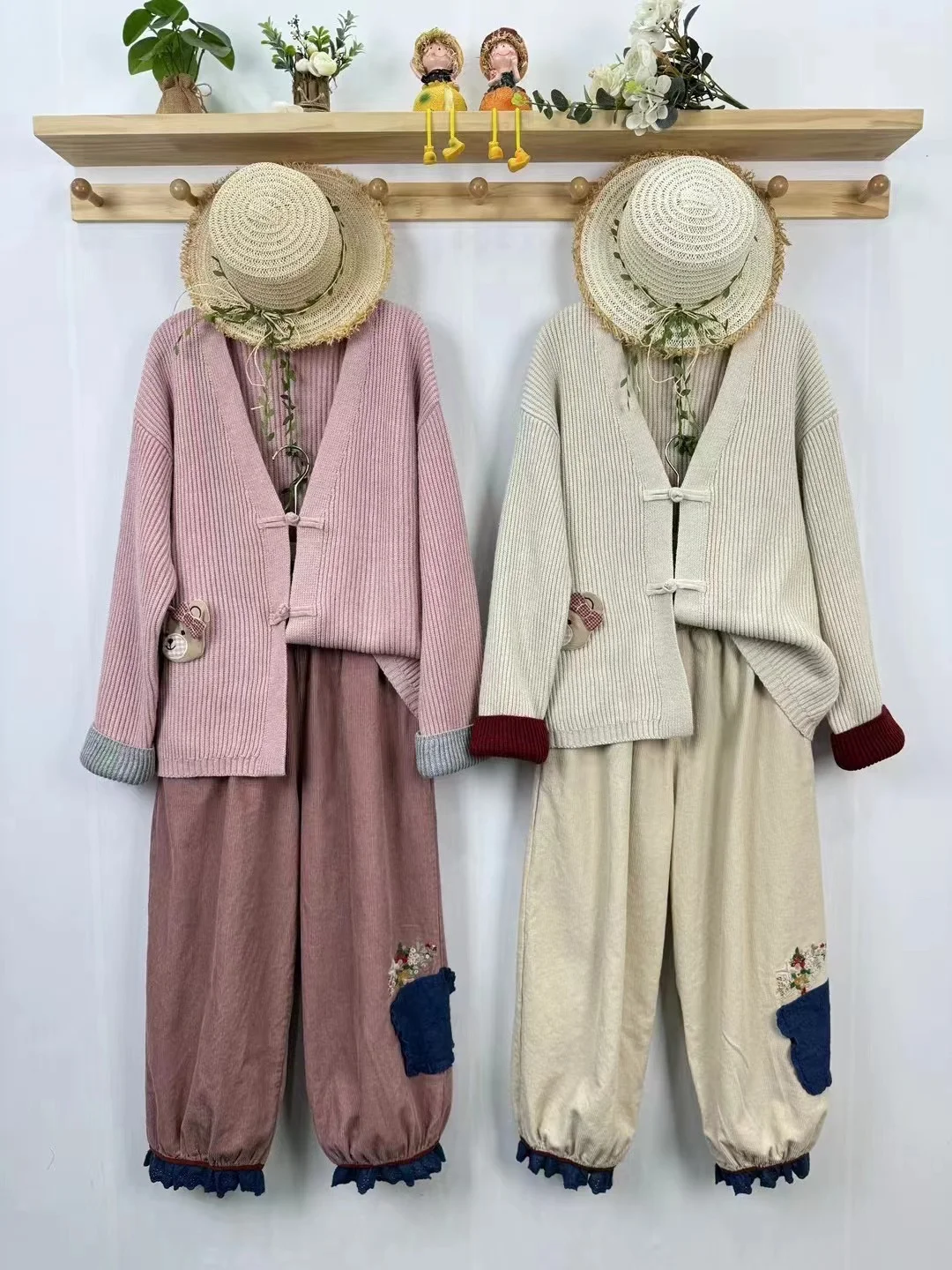 Chicfifth Sweater Women Winter Long Sleeve High Quality Autumn Vintage Top Knitted Cardigan