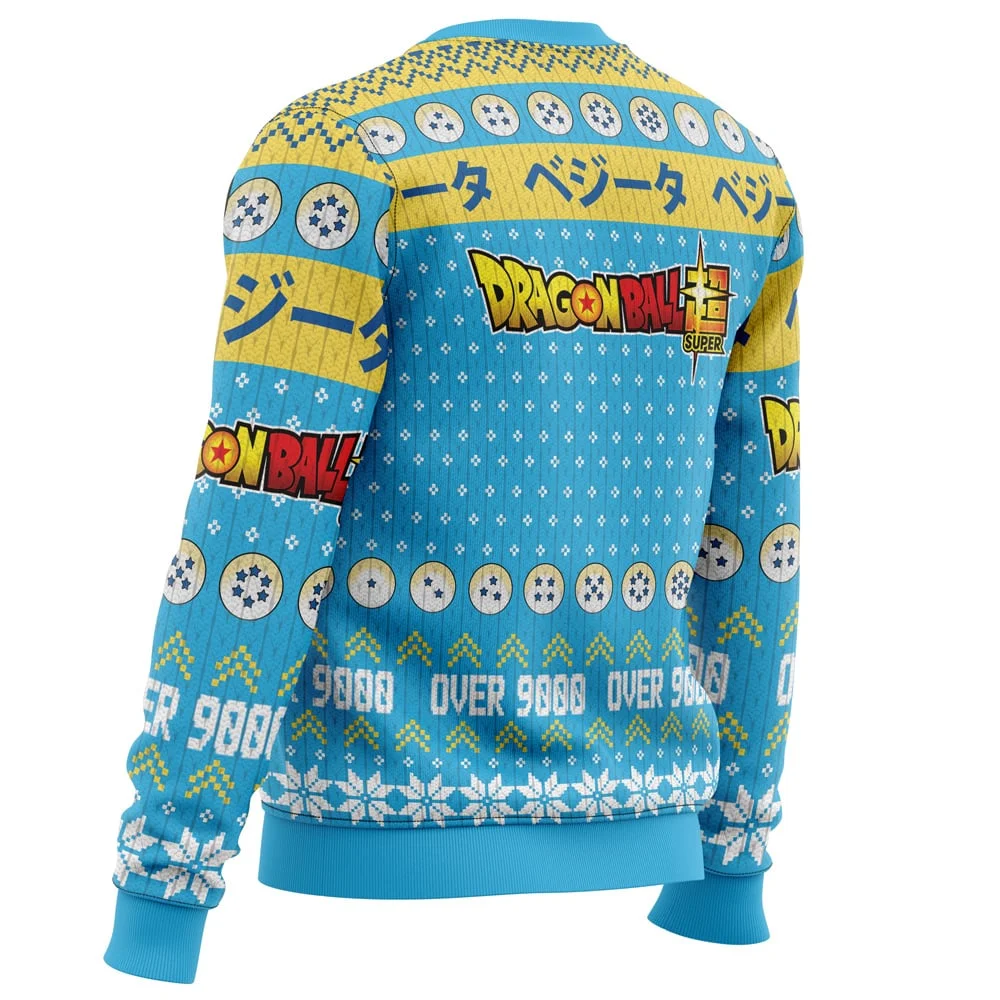 Christmas Vegeta Dragon Ball Z Ugly Christmas Sweatshirt