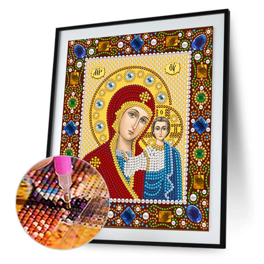 

26x30CM-Religious-Round Drill Diamond Painting, 501 Original
