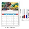 Special Shaped Garden Girl 5D DIY Diamond Painting Monthly Planner Kit