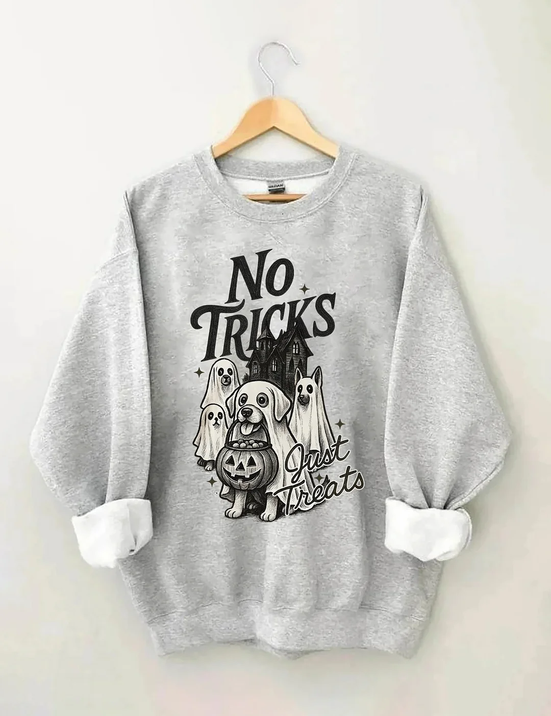 No Tricks Just Treats Sweatshirt