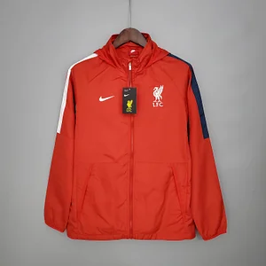 2021/2022 Liverpool Windbreaker Red Soccer Jersey 1:1 Thai Quality