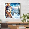 Diamond Painting - Full Round Drill - Wolf(Canvas|40*40cm)
