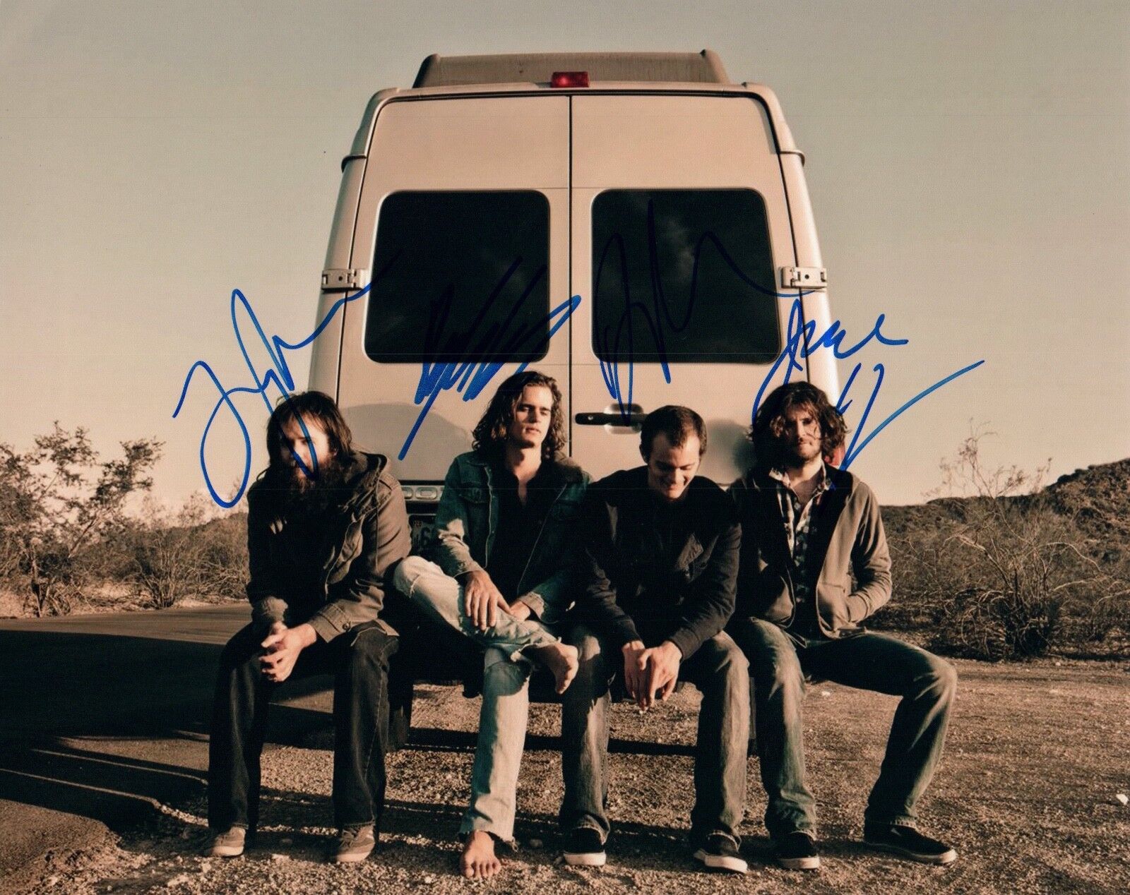 KONGOS Signed Autographed 8x10 Photo Poster painting Full Band COA VD