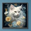 Diamond Painting-DIY Full Round Drill Cat