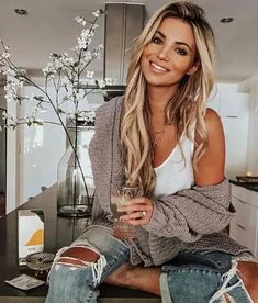 Autumn and Winter Fashion Knitted Cardigan