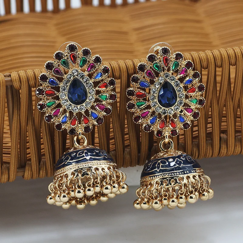 Vintage Birdcage Ethnic Earrings