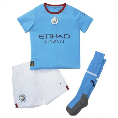 Man City Heimtrikot Kinder Mini Kit 2022-2023