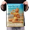 Nothing Refreshes So Very Like A Cool Blondes - Vintage Metal Signs(12*16Inch) - Bar