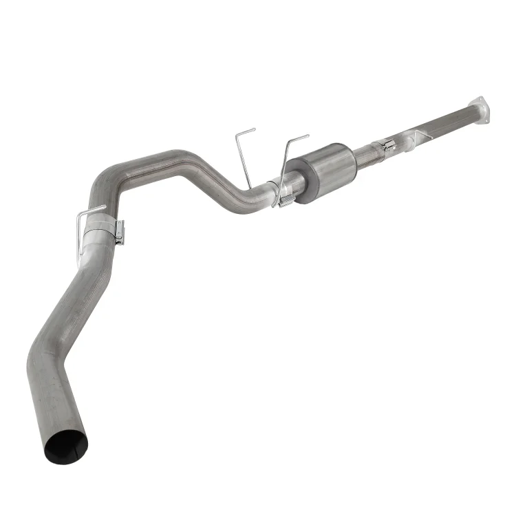 2013-2018 6.7L Dodge Ram Cummins 4" Downpipe back DPF Delete Pipe (With Muffler)