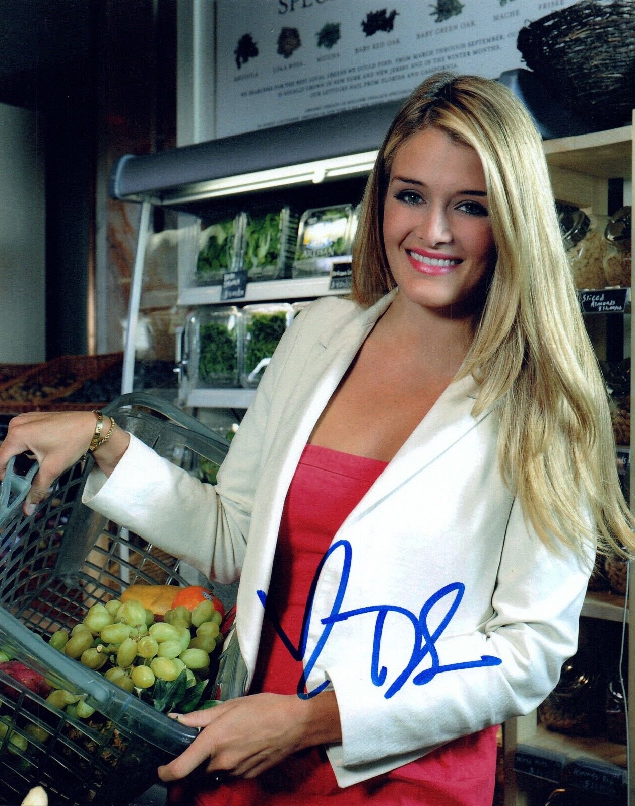 Daphne Oz Signed Autographed 8x10 Photo Poster painting The Chew COA VD