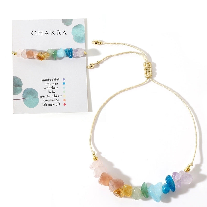 Casual Streetwear Geometric Semi-precious Stone Natural Stone Bracelets In Bulk