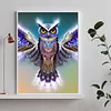Diamond Painting -DIY Round Drill Owl