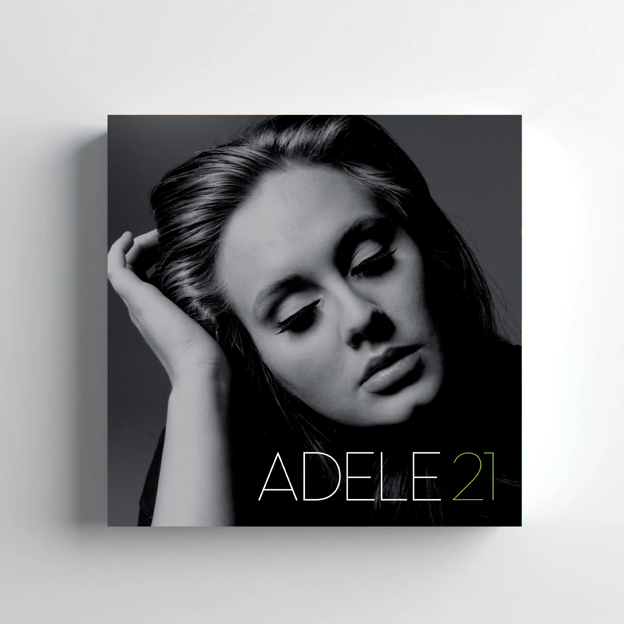 Adele 21 Album Cover Canvas Wall Art 