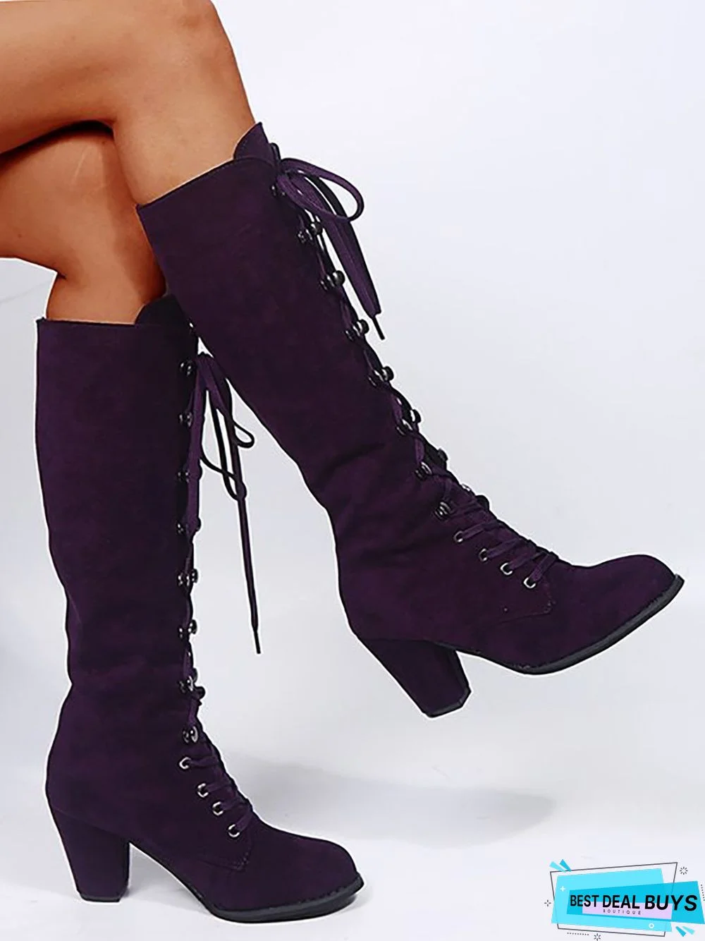 Simple Suede Martin Combat Boots