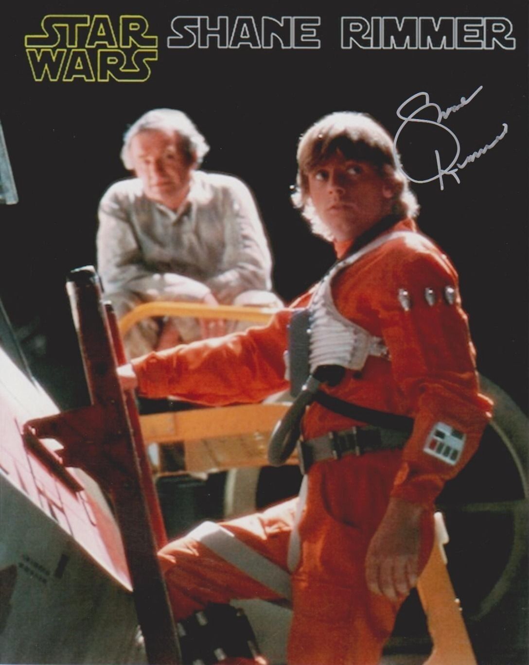 Shane Rimmer Signed 8x10 Photo Poster painting - STAR WARS - Episode IV A New Hope -