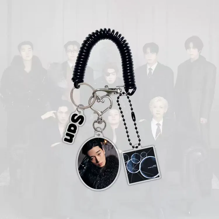 Ateez Golden Hour Part 4 Members Album Keychain